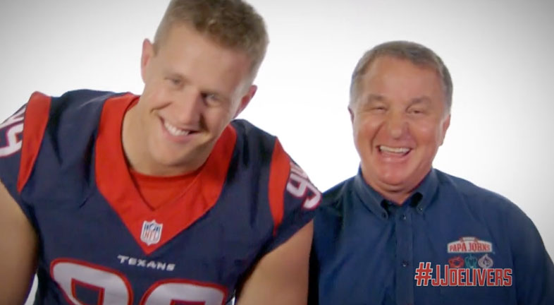 Papa John’s – “JJ Delivers”